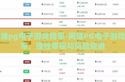 网赌pg电子游戏赔率-网赌PG电子游戏赔率，理性审视与风险规避