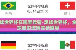 足球世界杯在哪里竞猜-足球世界杯，全球球迷的激情竞猜盛宴