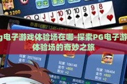 pg电子游戏体验场在哪-探索PG电子游戏体验场的奇妙之旅
