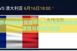 世界杯进球数竞猜平台-世界杯进球数竞猜，激情与智慧的碰撞