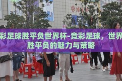 竞彩足球胜平负世界杯-竞彩足球，世界杯胜平负的魅力与策略