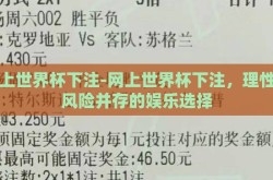 网上世界杯下注-网上世界杯下注，理性与风险并存的娱乐选择