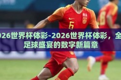 2026世界杯体彩-2026世界杯体彩，全球足球盛宴的数字新篇章