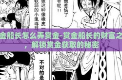 赏金船长怎么弄赏金-赏金船长的财富之旅，解锁赏金获取的秘密