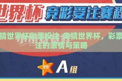 竞猜世界杯彩票投注-竞猜世界杯，彩票投注的激情与策略