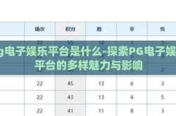 pg电子娱乐平台是什么-探索PG电子娱乐平台的多样魅力与影响