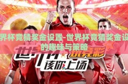 世界杯竞猜奖金设置-世界杯竞猜奖金设置的趣味与策略