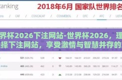 世界杯2026下注网站-世界杯2026，理性选择下注网站，享受激情与智慧并存的观赛体验