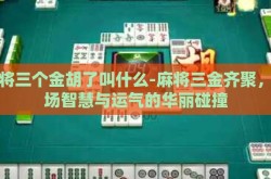 麻将三个金胡了叫什么-麻将三金齐聚，一场智慧与运气的华丽碰撞