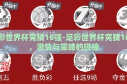 足彩世界杯竞猜16强-足彩世界杯竞猜16强，激情与策略的碰撞