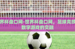 世界杯盘口网-世界杯盘口网，足球竞技与数字游戏的交融