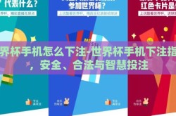 世界杯手机怎么下注-世界杯手机下注指南，安全、合法与智慧投注
