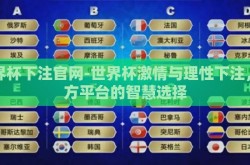 世界杯下注官网-世界杯激情与理性下注，官方平台的智慧选择