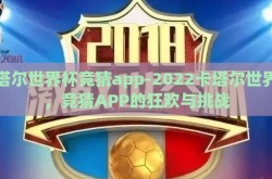 卡塔尔世界杯竞猜app-2022卡塔尔世界杯，竞猜APP的狂欢与挑战