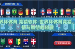 世界杯体育 竞猜软件-世界杯体育竞猜，激情与智慧的碰撞