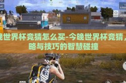 今晚世界杯竞猜怎么买-今晚世界杯竞猜，策略与技巧的智慧碰撞