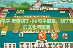pg电子 麻将胡了-PG电子麻将，胡了背后的文化与策略
