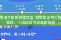 淘宝淘金币世界杯竞猜-淘宝淘金币世界杯竞猜，一场趣味与实惠的盛宴