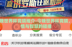 今晚世界杯竞猜推介-今晚世界杯竞猜，激情与智慧的碰撞