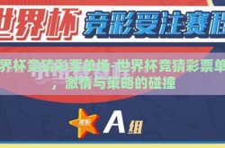 世界杯竞猜彩票单场-世界杯竞猜彩票单场，激情与策略的碰撞