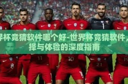 世界杯竞猜软件哪个好-世界杯竞猜软件，选择与体验的深度指南