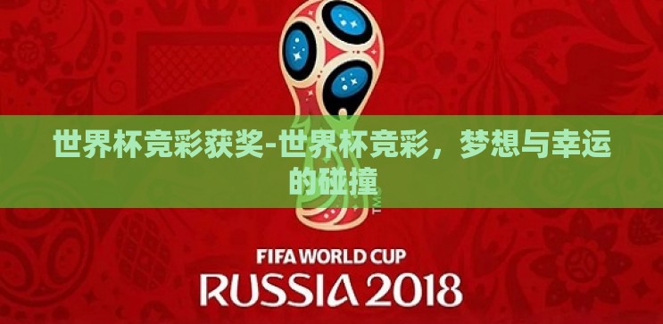 世界杯竞彩获奖-世界杯竞彩，梦想与幸运的碰撞