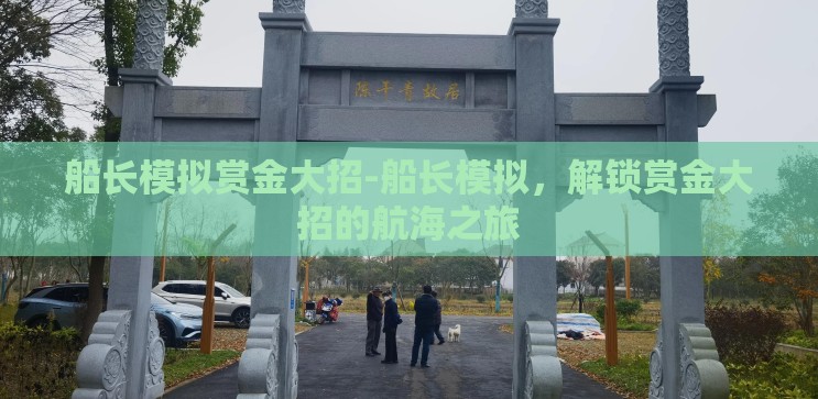 船长模拟赏金大招-船长模拟，解锁赏金大招的航海之旅
