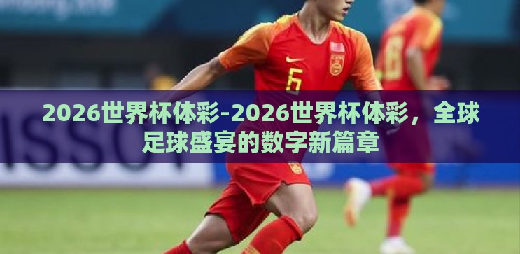 2026世界杯体彩-2026世界杯体彩，全球足球盛宴的数字新篇章