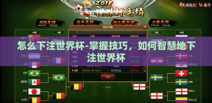 怎么下注世界杯-掌握技巧,如何智慧地下注世界杯 怎么下注世界杯-掌握技巧,如何智慧地下注世界杯