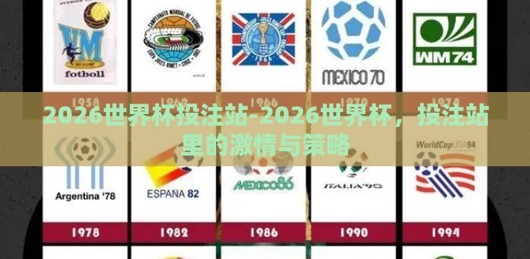 2026世界杯投注站-2026世界杯，投注站里的激情与策略