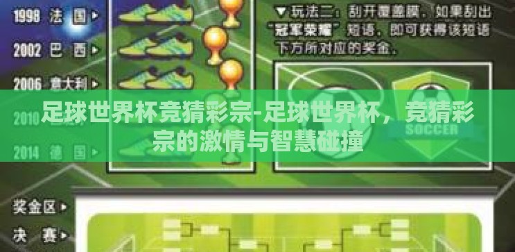 足球世界杯竞猜彩宗-足球世界杯，竞猜彩宗的激情与智慧碰撞